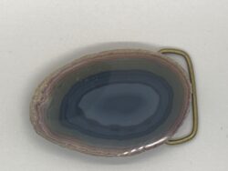 Agate belt buckle -011